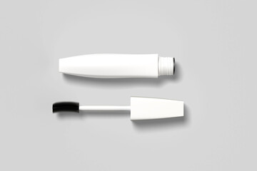 Realistic long lash mascara mockup