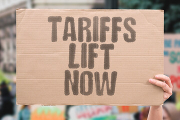 "Tariffs Lift Now" Lower barriers reset contracts across multiple sectors. LIFTING. TARIFFS. CONTRACTS. PRICES. TRADE.