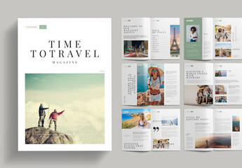 Travel Magazine Layout