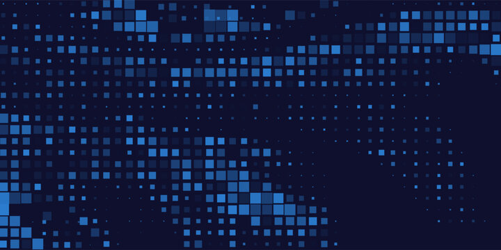 Abstract Finance Digital Business Background. Fintech Technology or Science Research Presentation Backdrop. Digital Crypto Business