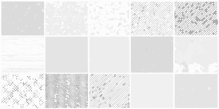 A collection of grayscale textures showcasing varied patterns and visual noise