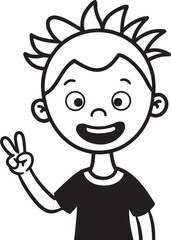 happy smiling boy