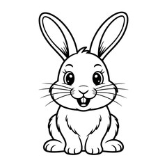 Obraz premium rabbit with a carrot