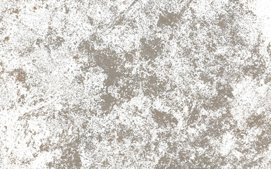 Gray and white textured background with abstract speckled pattern isolated on transparent background