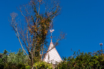 The white church at  Kobe Japan.