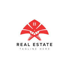 Modern Abstract Real Estate Logo Template