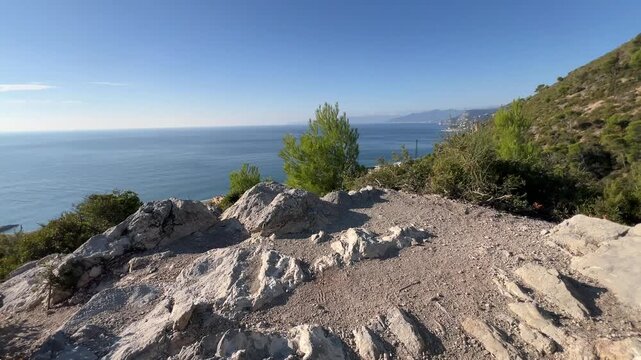 Finale Ligure Italien im November