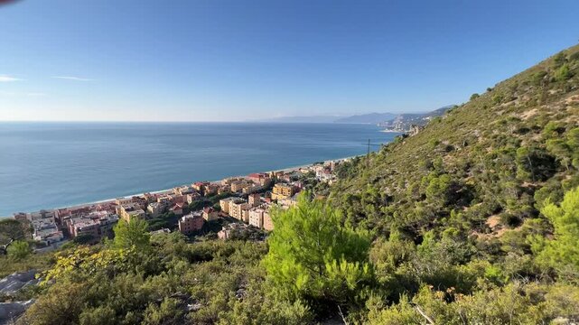 Finale Ligure Italien im November