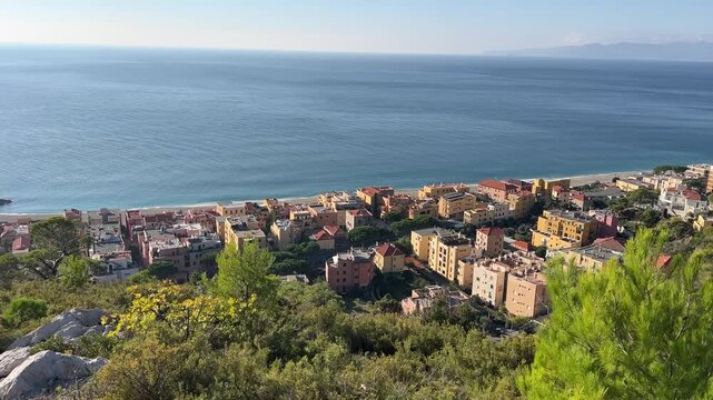 Finale Ligure Italien im November