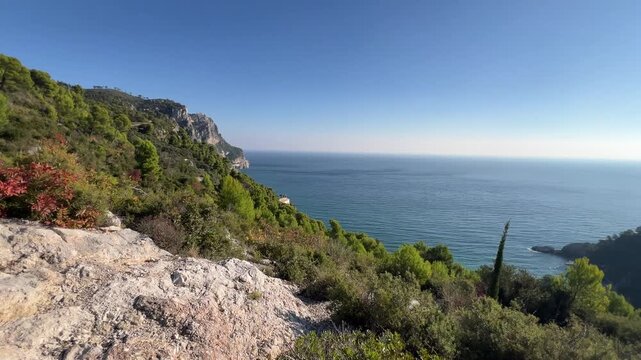 Finale Ligure Italien im November