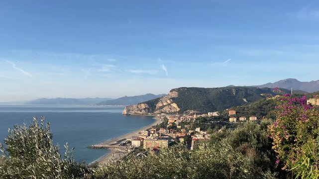 Finale Ligure Italien im November