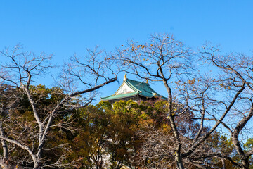 Osaka castle.