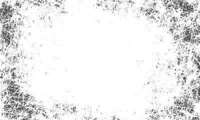 Abstract distressed concrete texture rough grunge background, Black white rough wall texture grunge abstract design