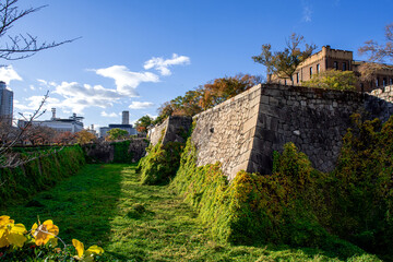Osaka castle.