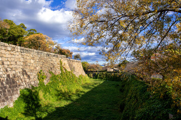 Osaka castle.