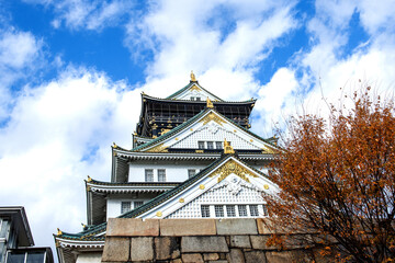 Osaka castle.