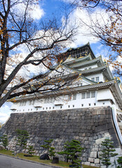Osaka castle.
