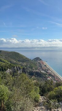 Finale Ligure Italien im November
