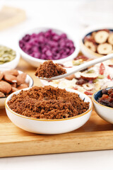 Spice Powder and Fresh Ingredients Studio Still Life Photography