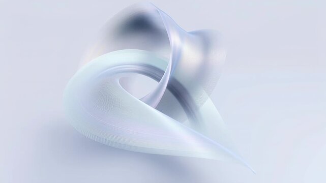 Artistic Exploration of Fluid Shapes and Forms Created Through Innovative Design Techniques in a Studio Environment