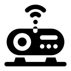 icon router with style glyph
