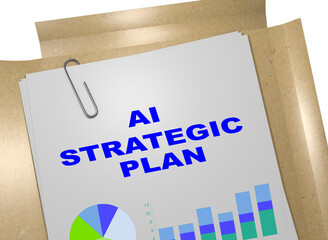  AI Strategic Plan concept