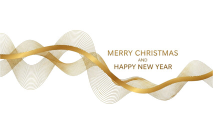 Elegant golden Happy New Year 2026 greeting for the New Year celebration.