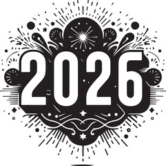Happy New Year 2026 Template