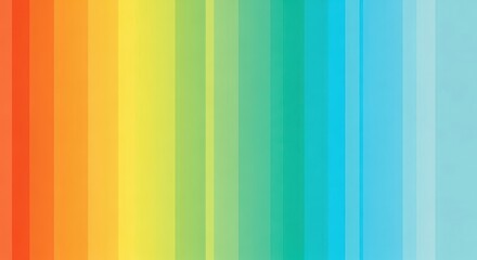 Obraz premium Vibrant rainbow stripes creating a colorful background