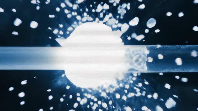 Substance Undergoes a Destruction Process in a Scientific Experiment