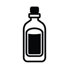 Micellar Water Bottle Outline Icon