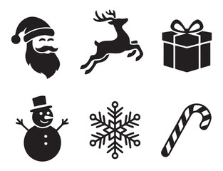 Festive Holiday Christmas Icon Pack