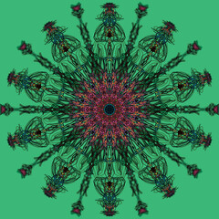 abstract floral background