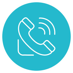 Emergency Call Center icon vector image. Can be used for Public Services.
