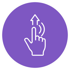 Gesture Control icon vector image. Can be used for Cyberpunk.