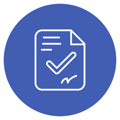 Compliance Audit icon vector image. Can be used for Compliance And Regulation.