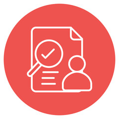 Internal Audit icon vector image. Can be used for Compliance And Regulation.