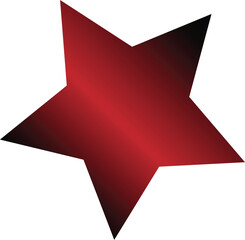 Maroon and Black Shining Star Abstract Vector Background