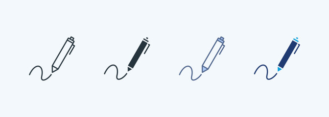 Signature Multiple Style Icon Collection