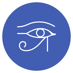 Hieroglyphics icon vector image. Can be used for Archeology.