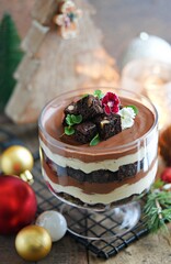Baileys Christmas Chocolate Trifle