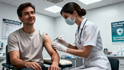 doctor and patient in hospital