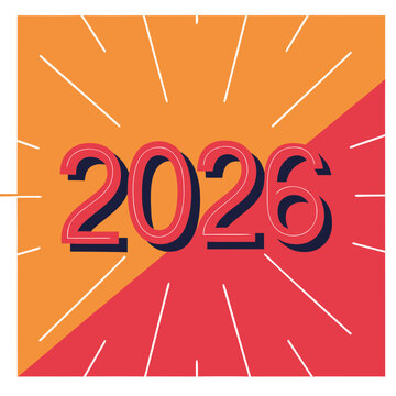 vectore 2026 text logo design 