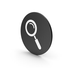 Black Search icon