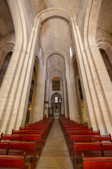 Saint Trophime Church Nave, Arles, Provence, France