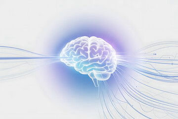 Digital Cognition and Neural Intelligence Concept