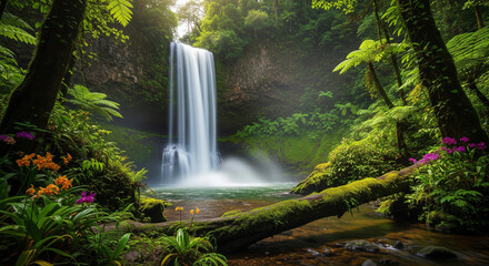 waterfall in the forest