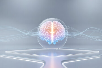 abstract futuristic background with space