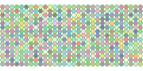 Colorful Dots Pattern on White Background