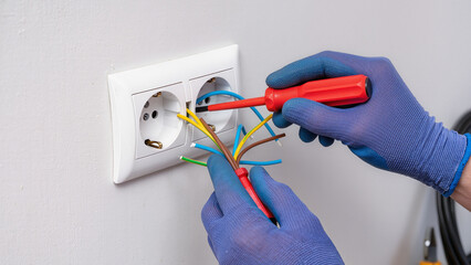 electric plug and socket